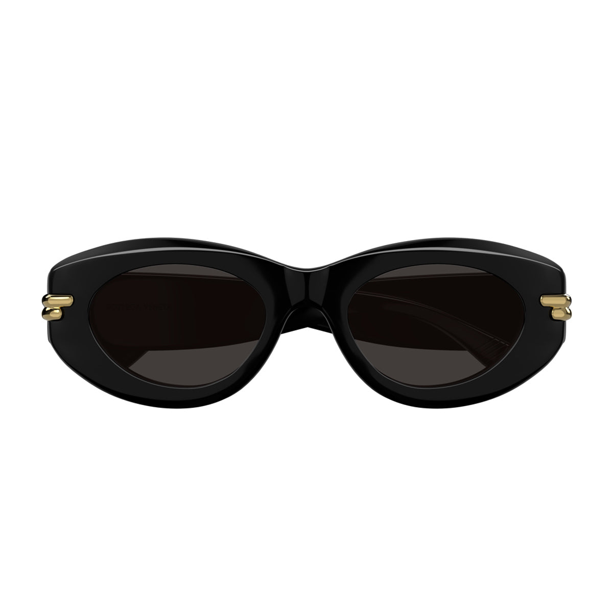 Bottega Veneta BV1322S Linea Mitre 001 Black Grey Nero Recycled Acetate Occhiali Da Sole
