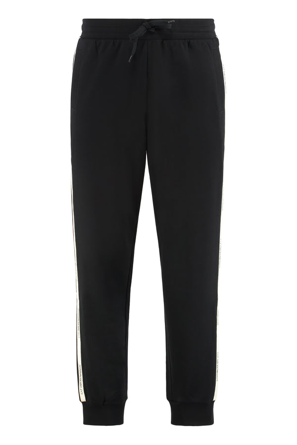 Cotton Track Pants Black