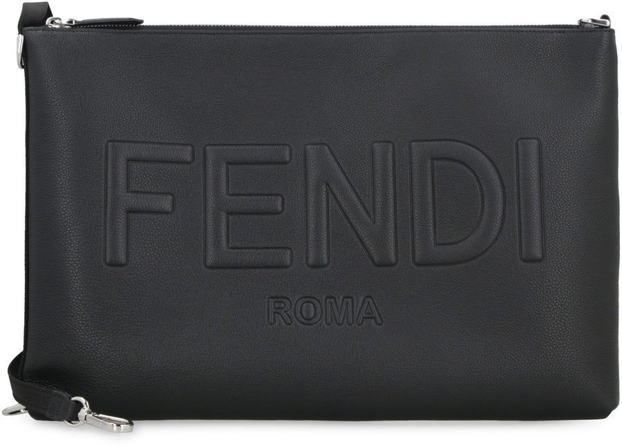 Leather Pouch Black Phone Cases & Technology