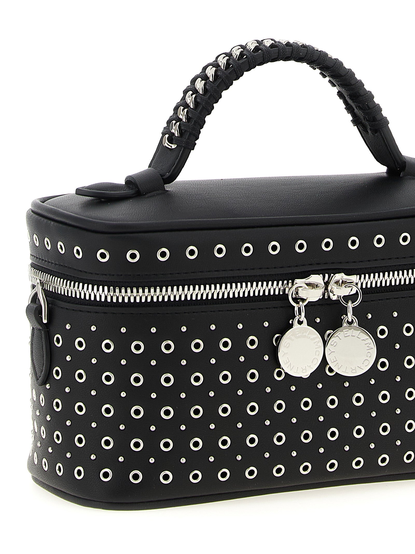 Vanity Falabella crossbody bag Black Polyester