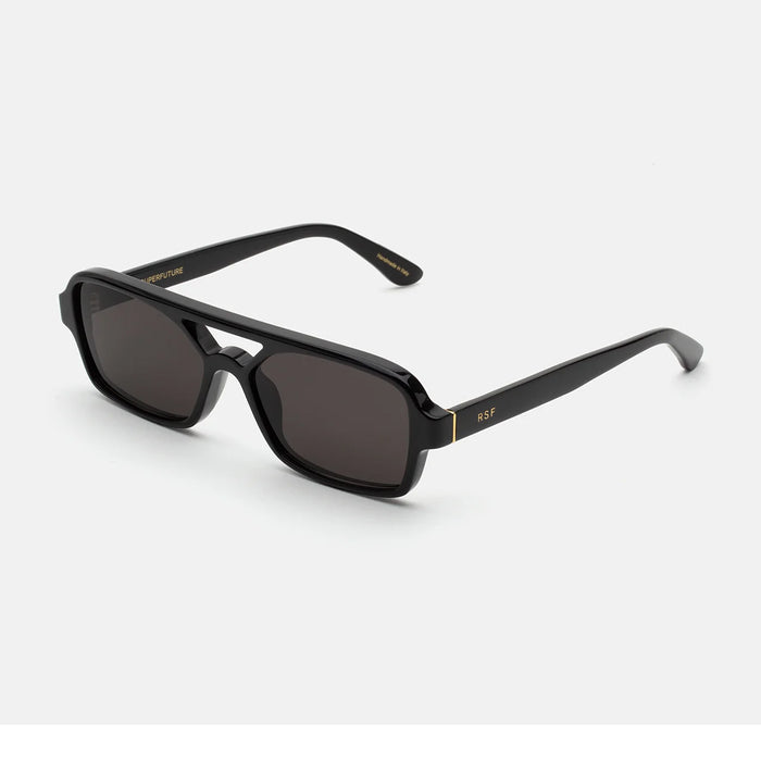 Retrosuperfuture VICO BLACK Nero Acetate Occhiali Da Sole