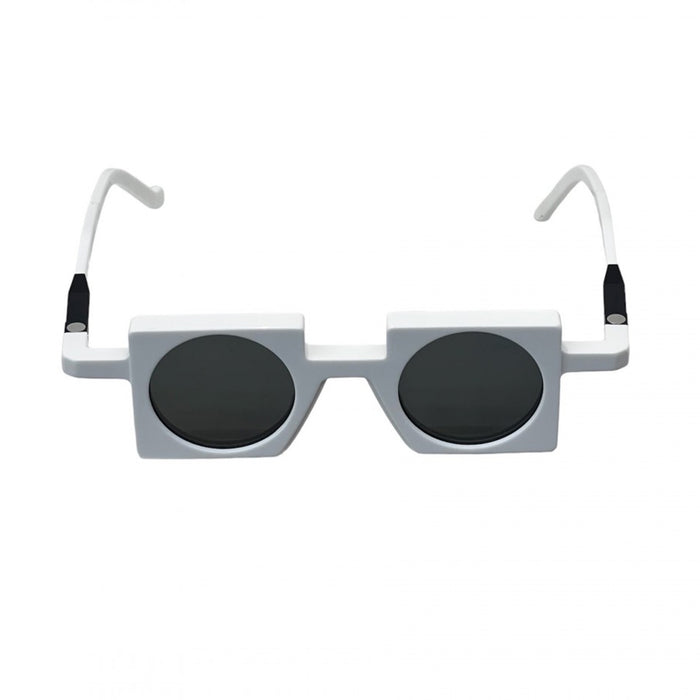 BL0034 White Bianco Bio-acetato Occhiali Sole