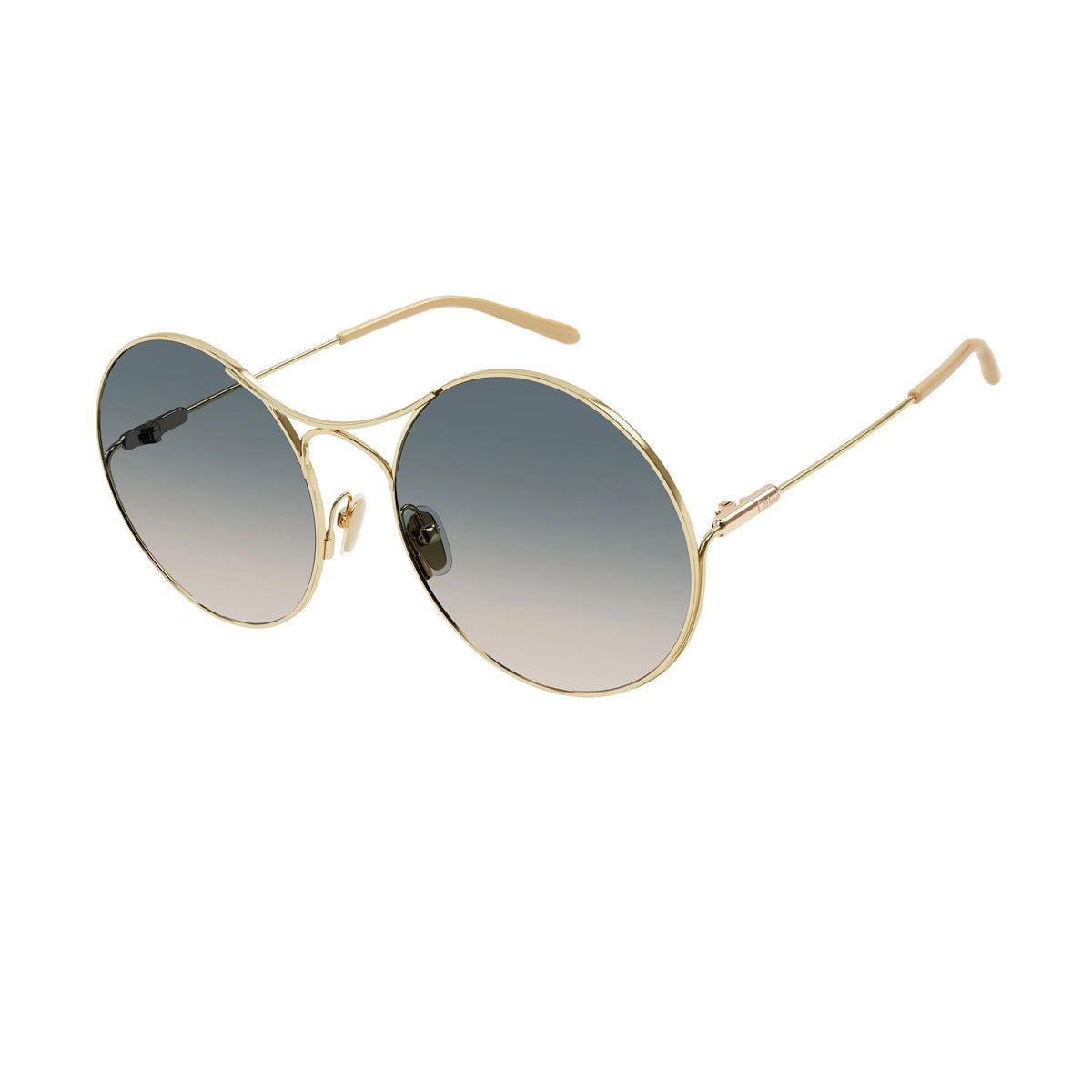CH0166S LINEA CHLOÉ 002 Oro Metal Occhiali Sole