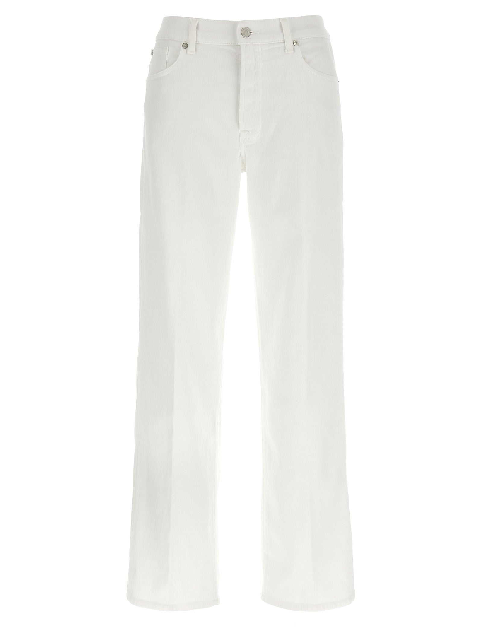 Stovepipe jeans White