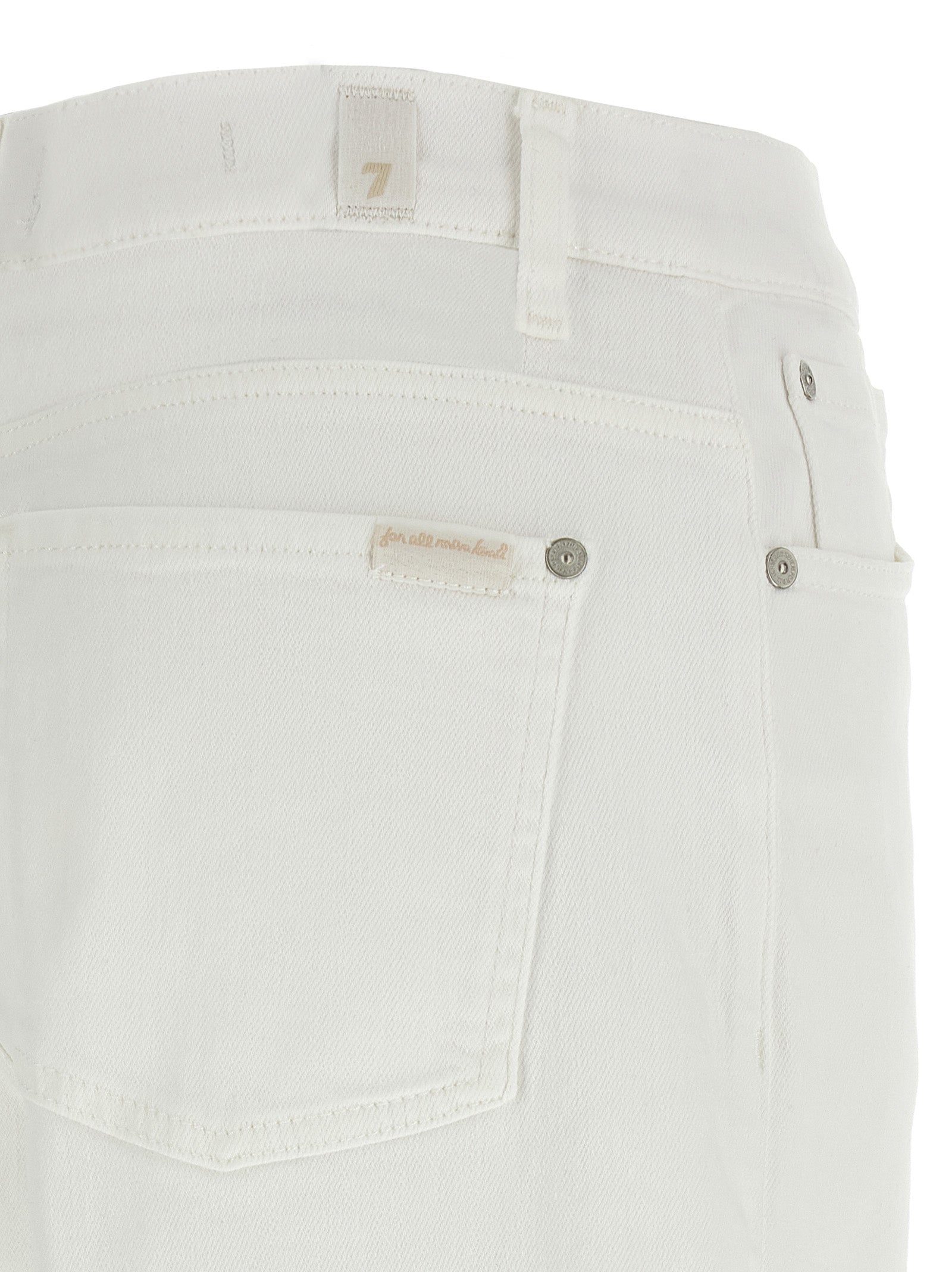 Stovepipe jeans White