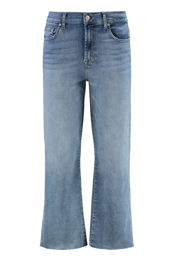 Cropped Jeans Alexa Blue Cotton