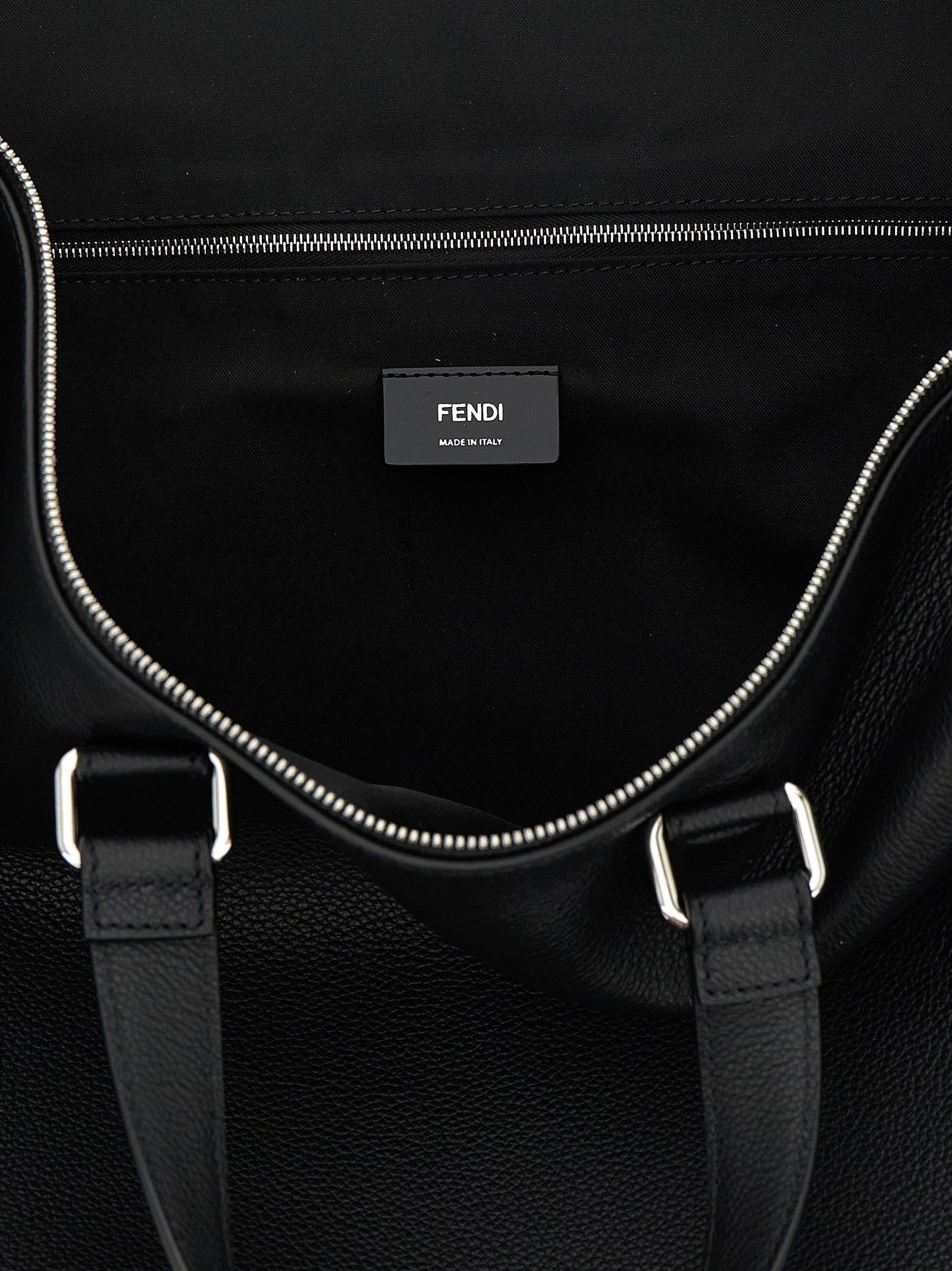 Fendi Lui medium duffel bag Black Calfskin Leather (bos Taurus) Lifestyle