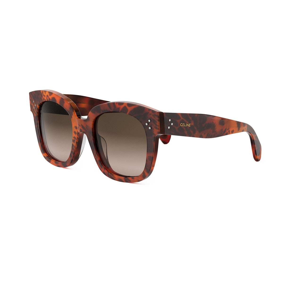 CL4002UN BOLD 3 DOTS 99f HAVANA LEOPARDATO Marrone Acetate Occhiali Sole