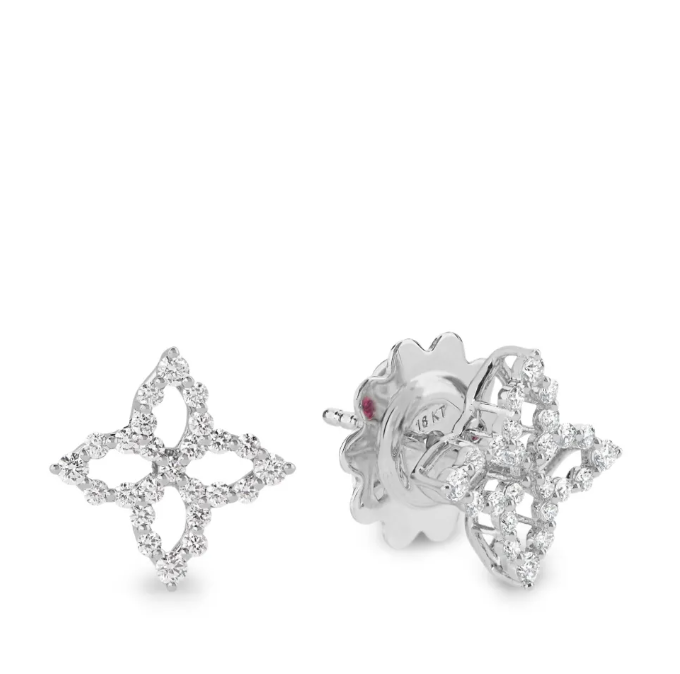 Roberto Coin 18kt White Gold earrings in white