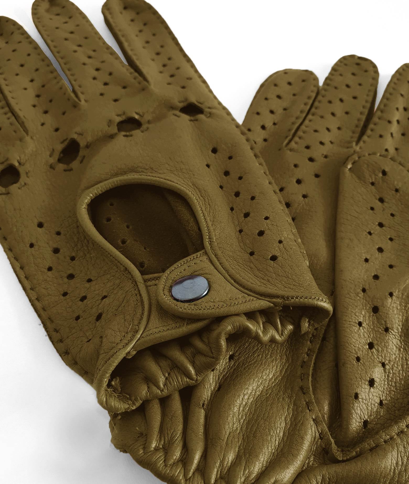 Driving Gloves James Ochre Automotive