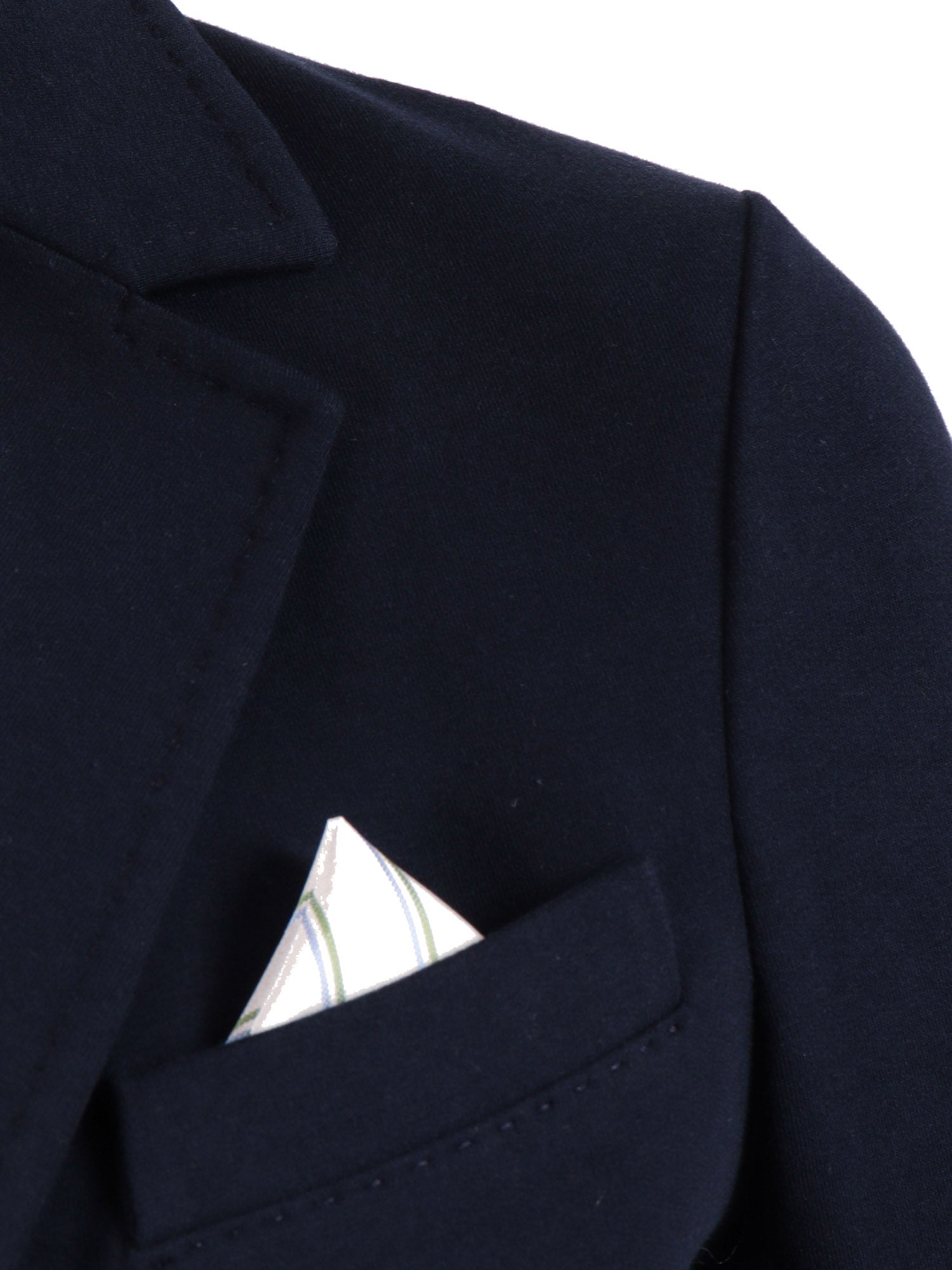 SLIM FIT FLEECE Blue Cotton Elastane Jacket