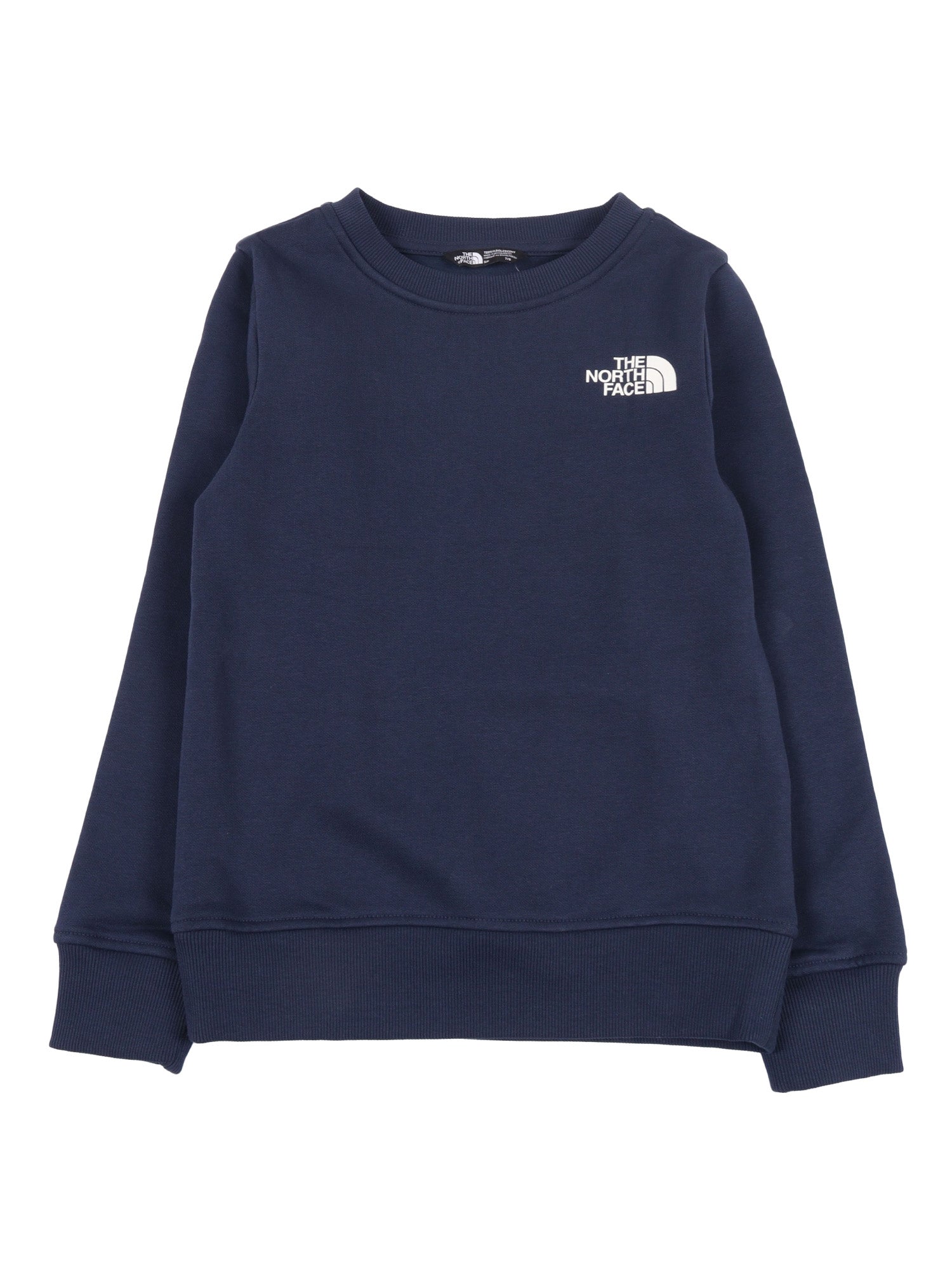 Teen Box Nse Regular Crew Summit Navy-Dusk Blue Cotton Recycled Polyester Sweatshirt