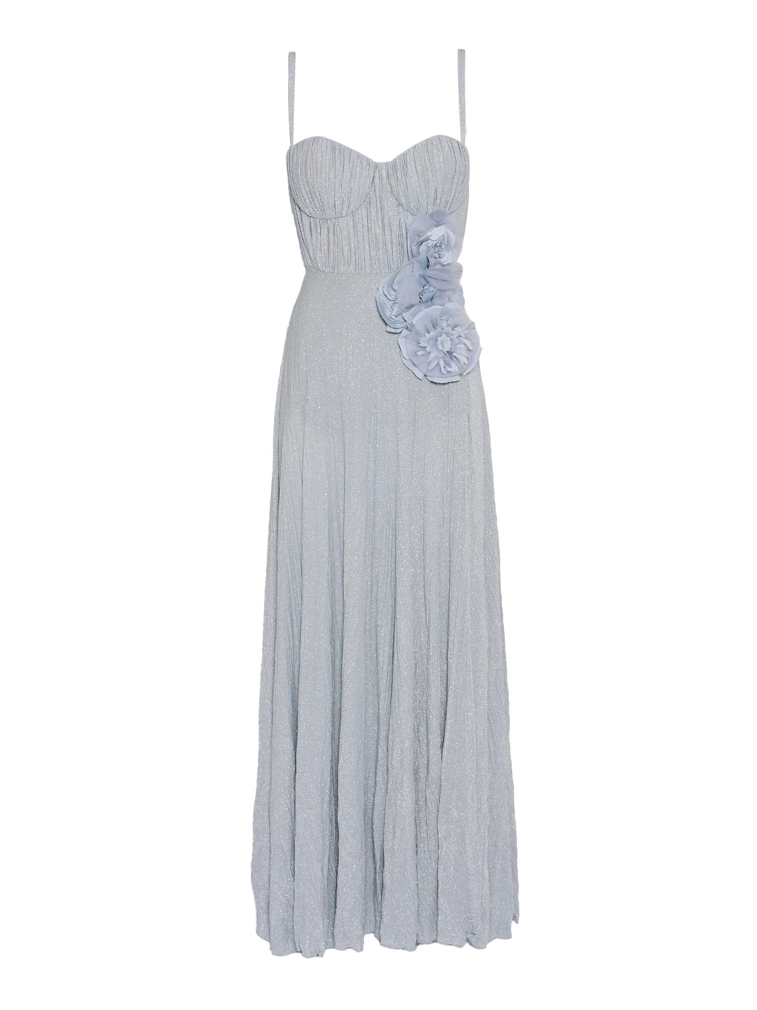 WOMENS DRESS Light Blue Midi