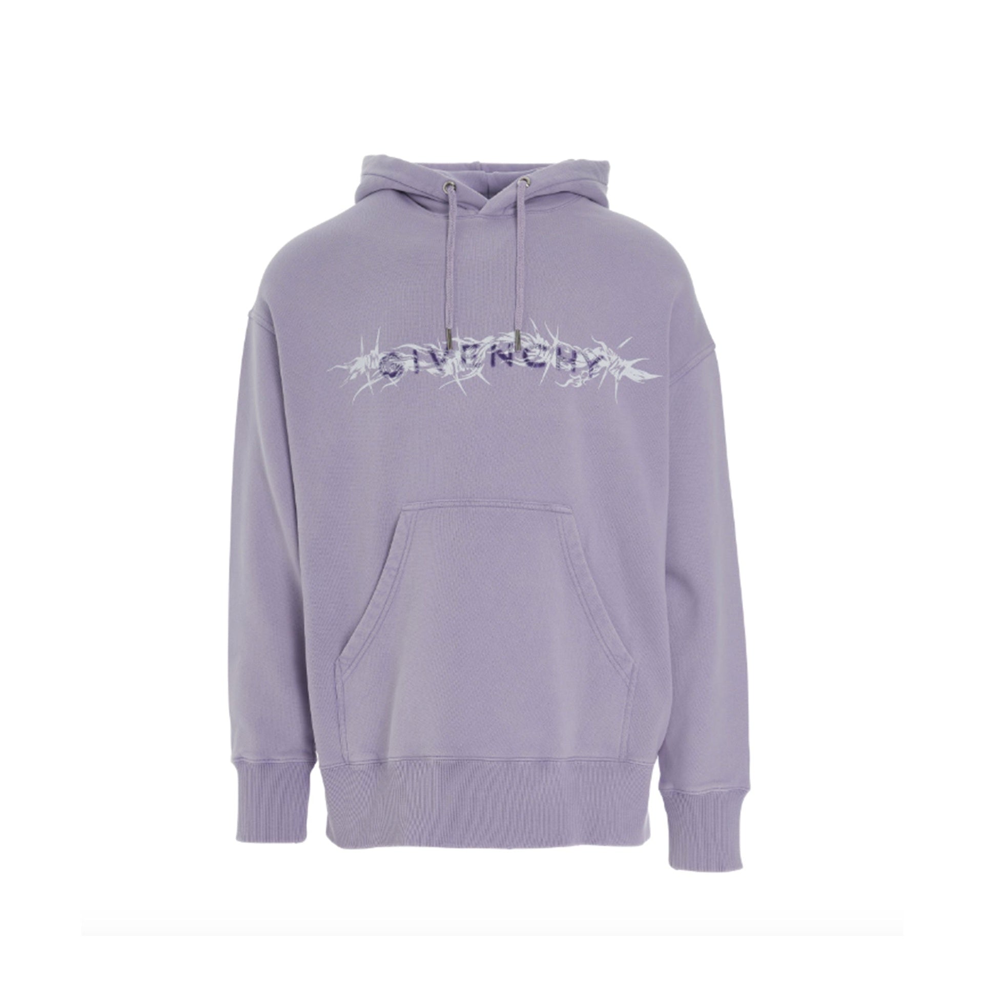 Logo Hooded Sweatshirt Pink Cotton