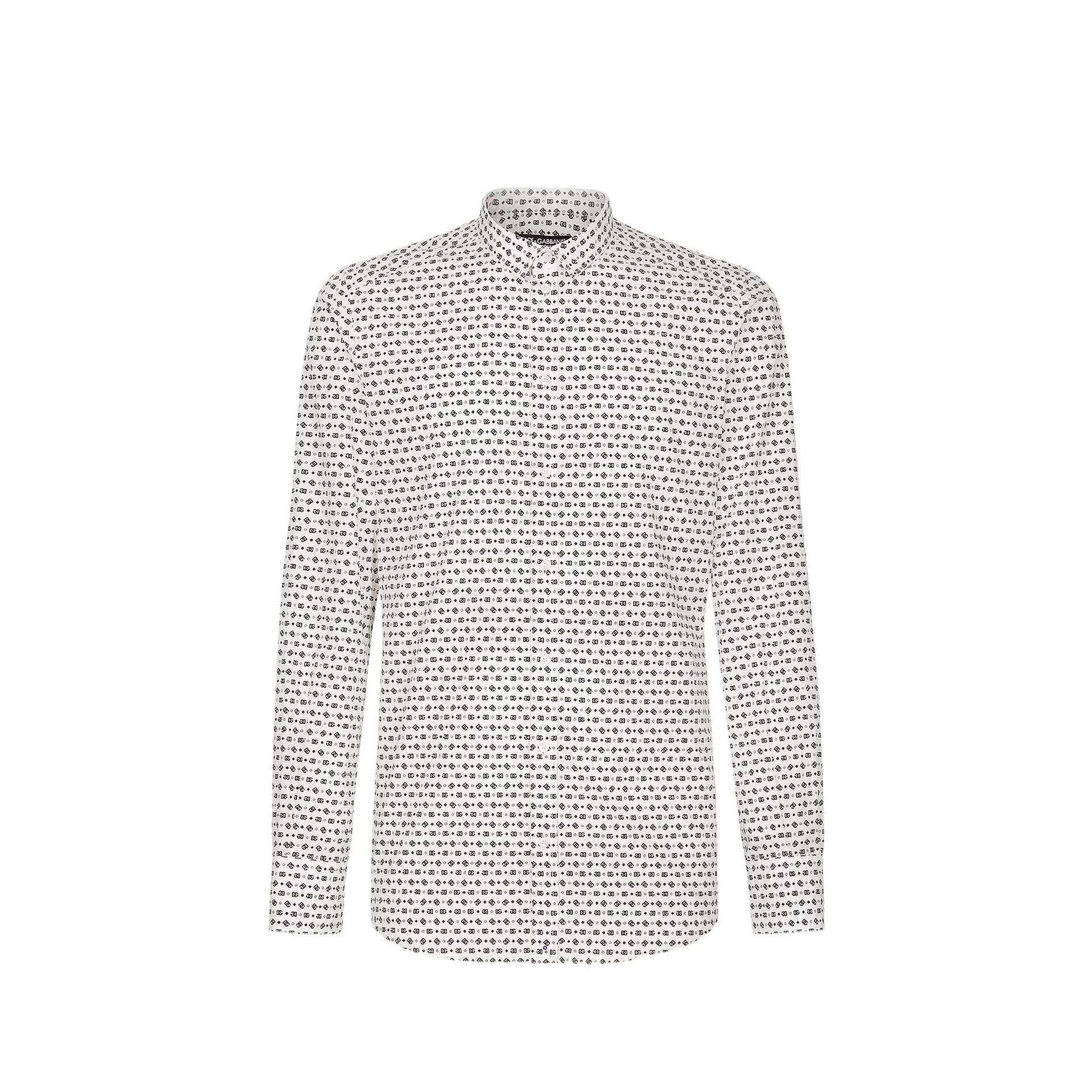 Dg Shirt White Cotton