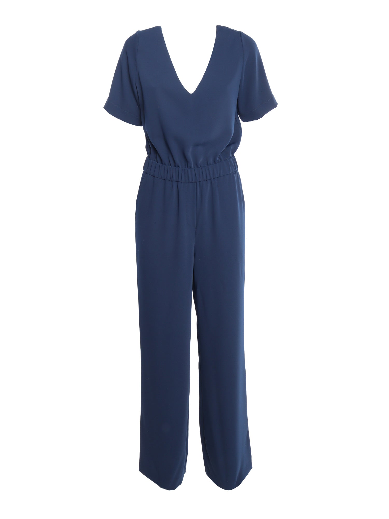 Full jumpsuit Blue Polyester Tuta Intera