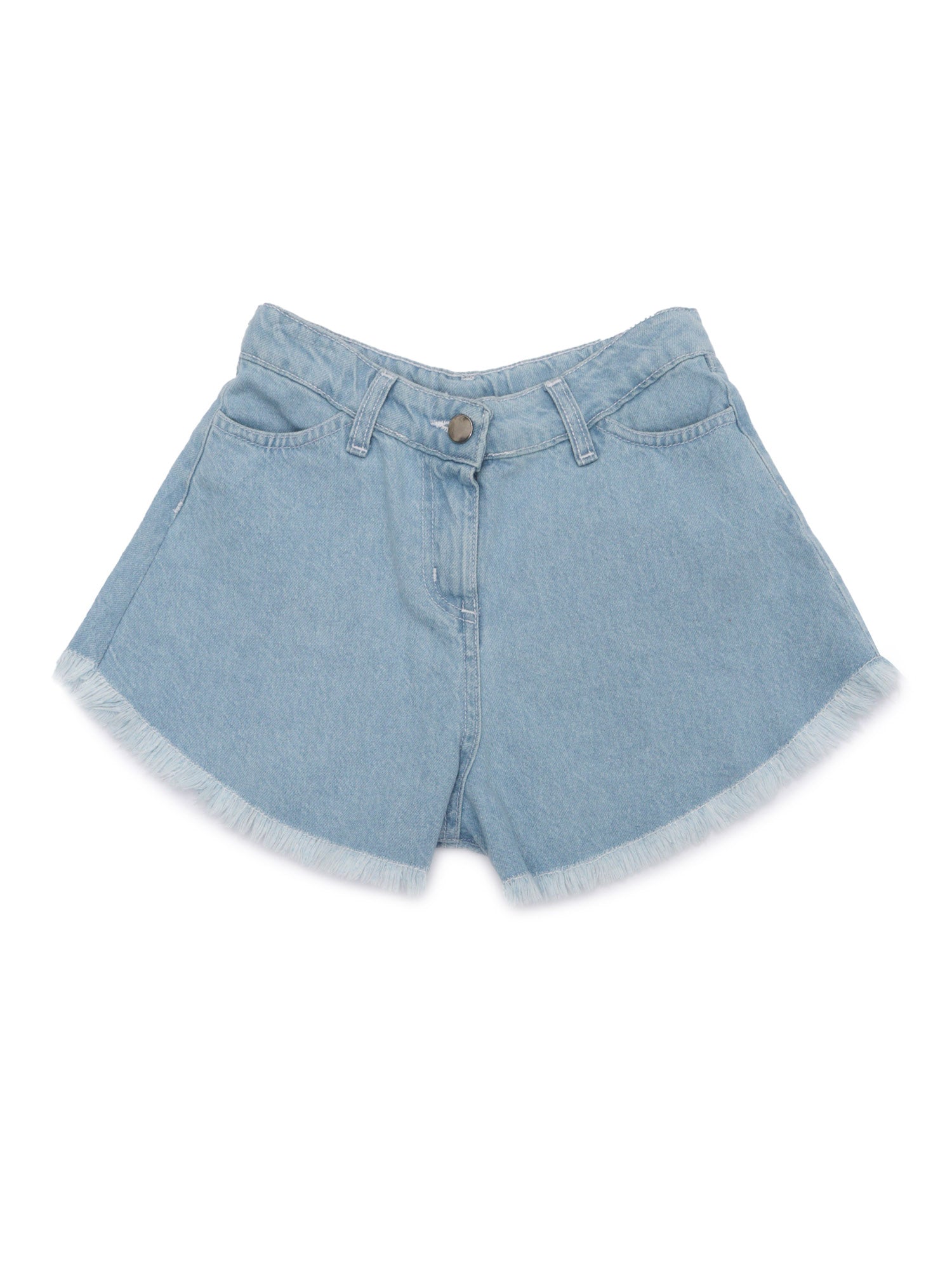 Light Blue Denim Shorts