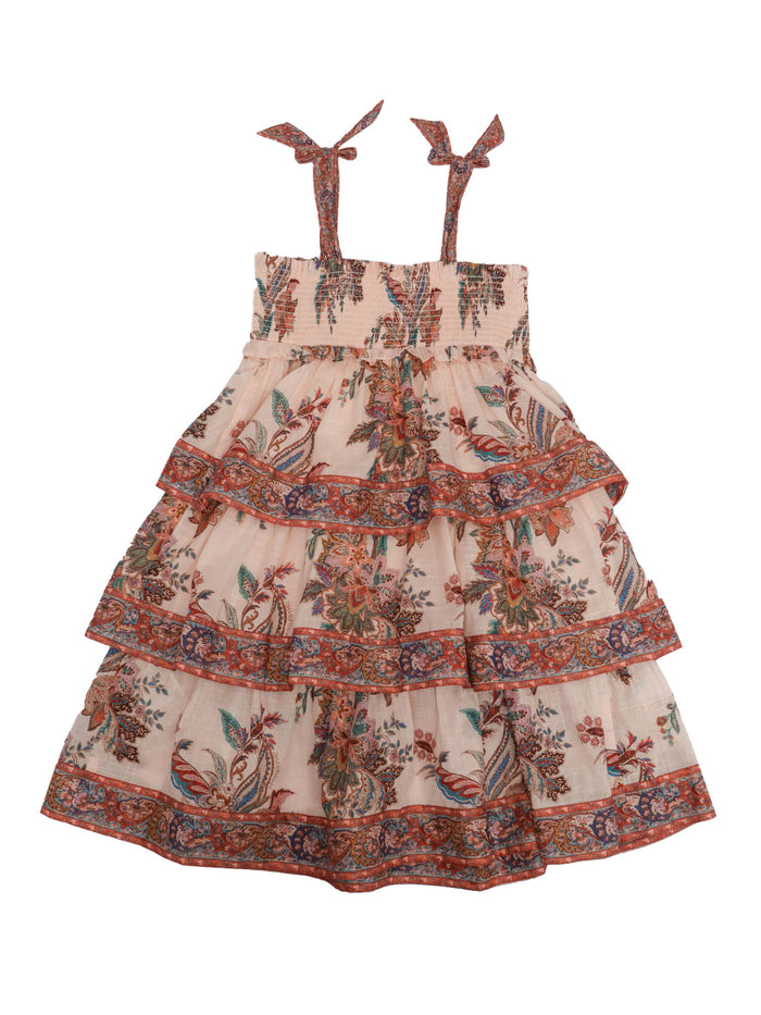 Rhiannon Kids Tiered Dress Cotton