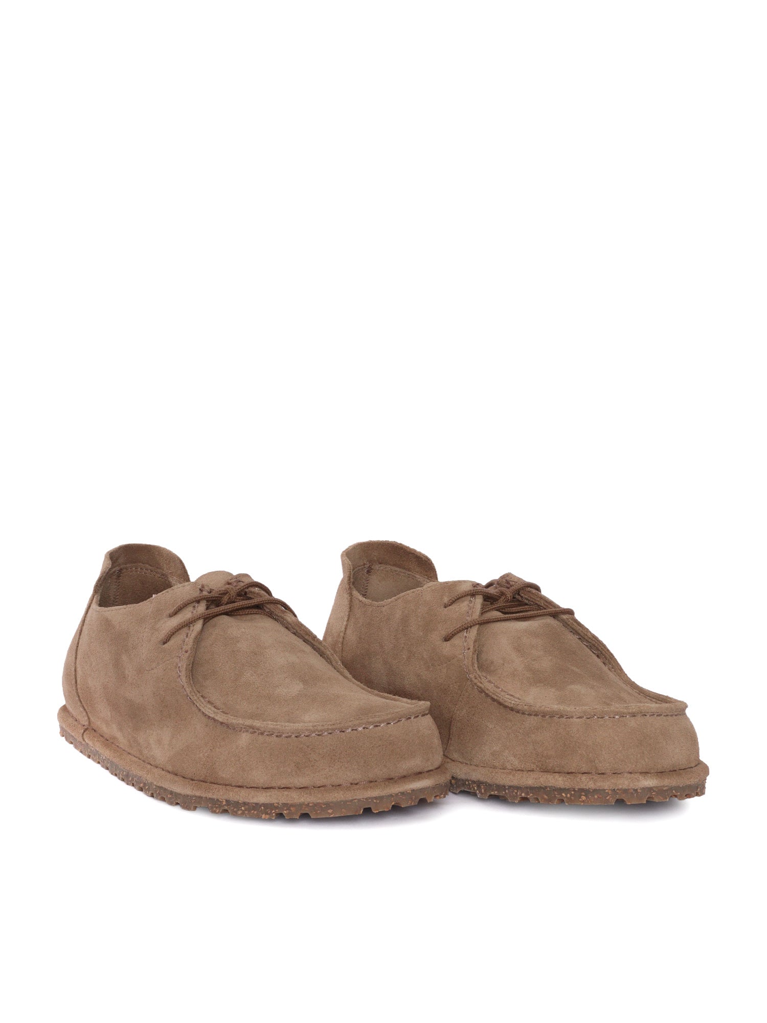 Utti Lace N gray taupe, Suede Leather Tortora Sole In Eva Loafer