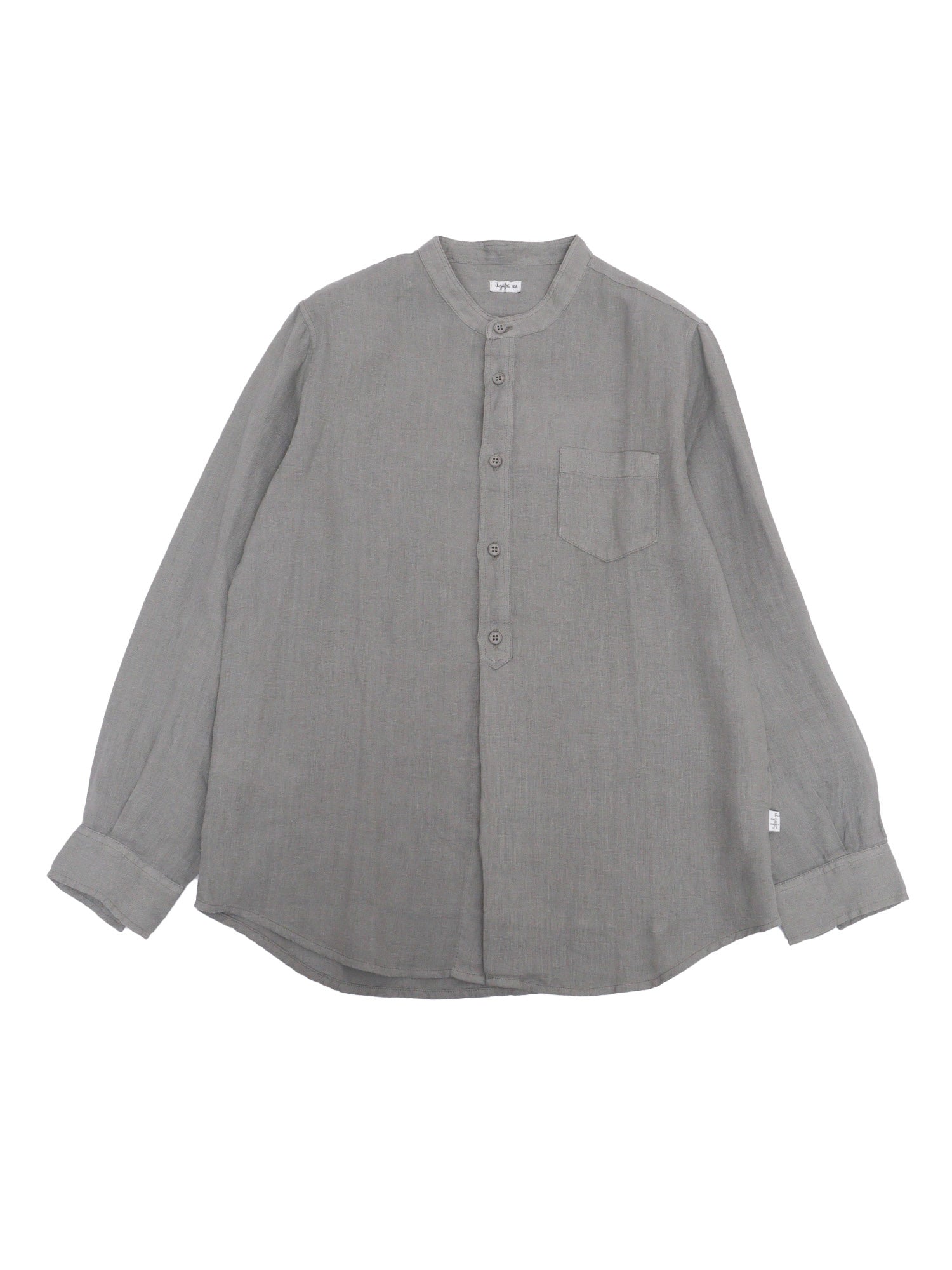 SHIRT Grey Linen