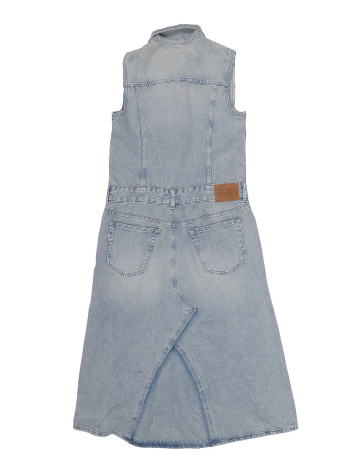 Dresses Blue Cotton