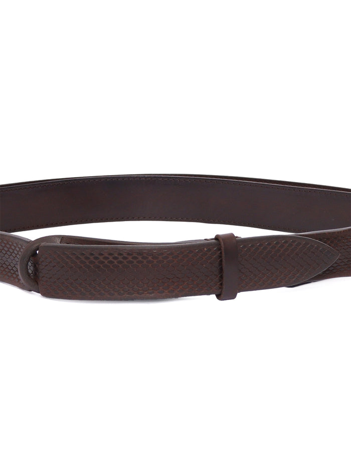Belt Brown Calf Leather