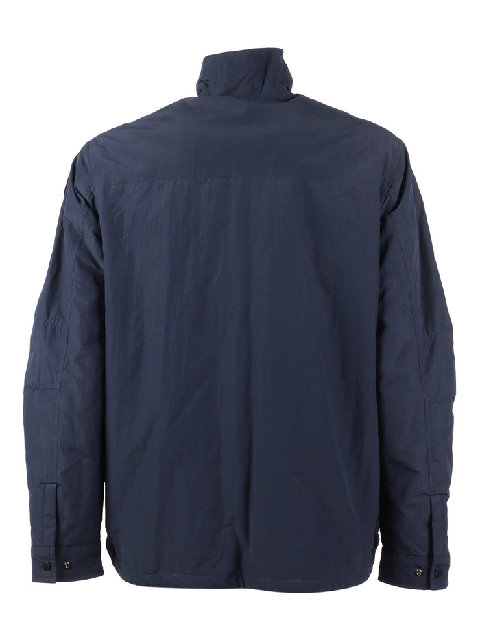 EVANDER - MAN OVERSHIRT JACKET Blue Short