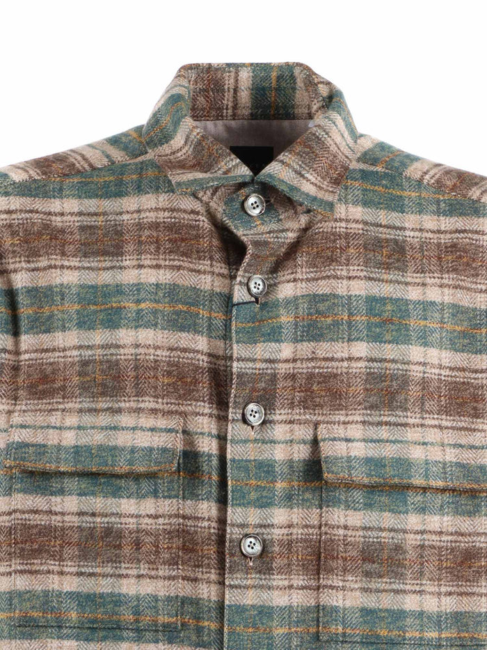 Shirt Brown Cotton