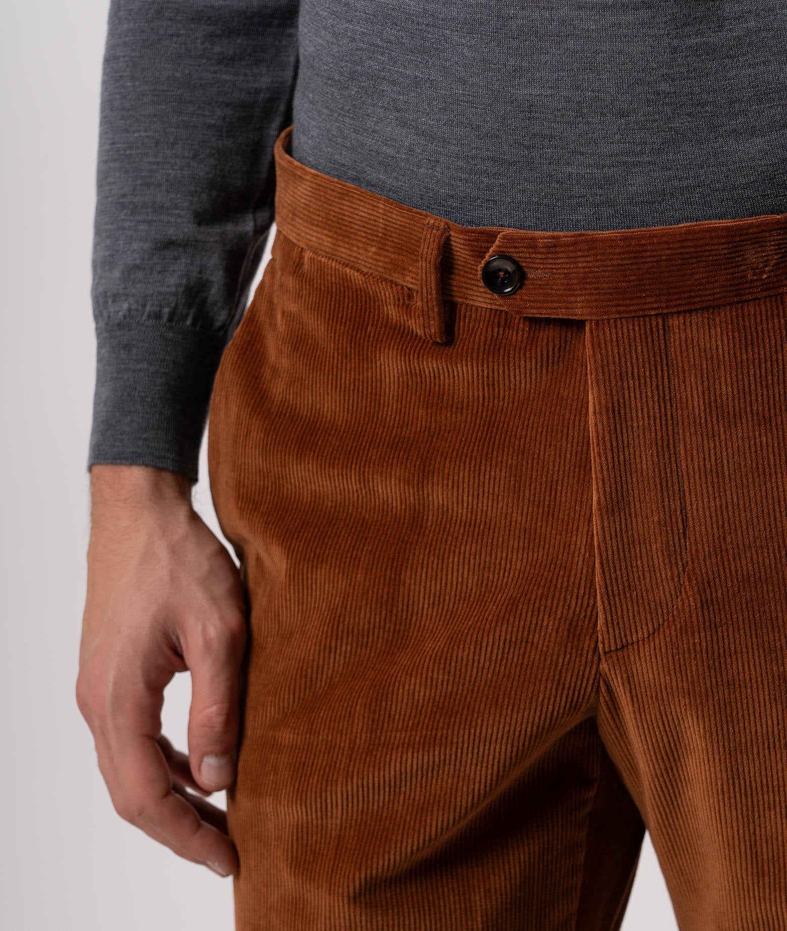 Velvet Trousers Cortina White Sportswear
