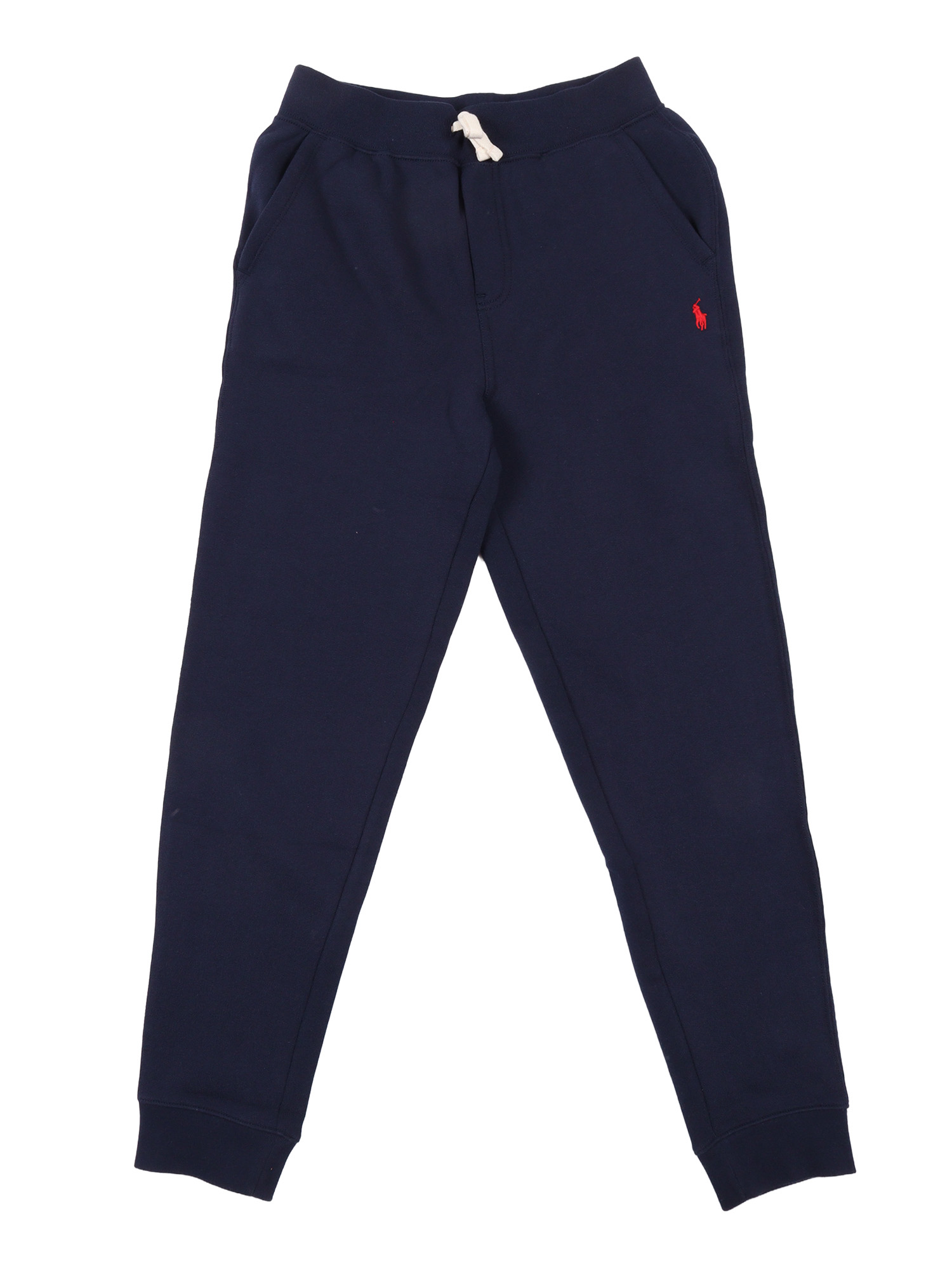JOGGER-BOTTOMS-PANT Blue Cotton Polyester Trackpants