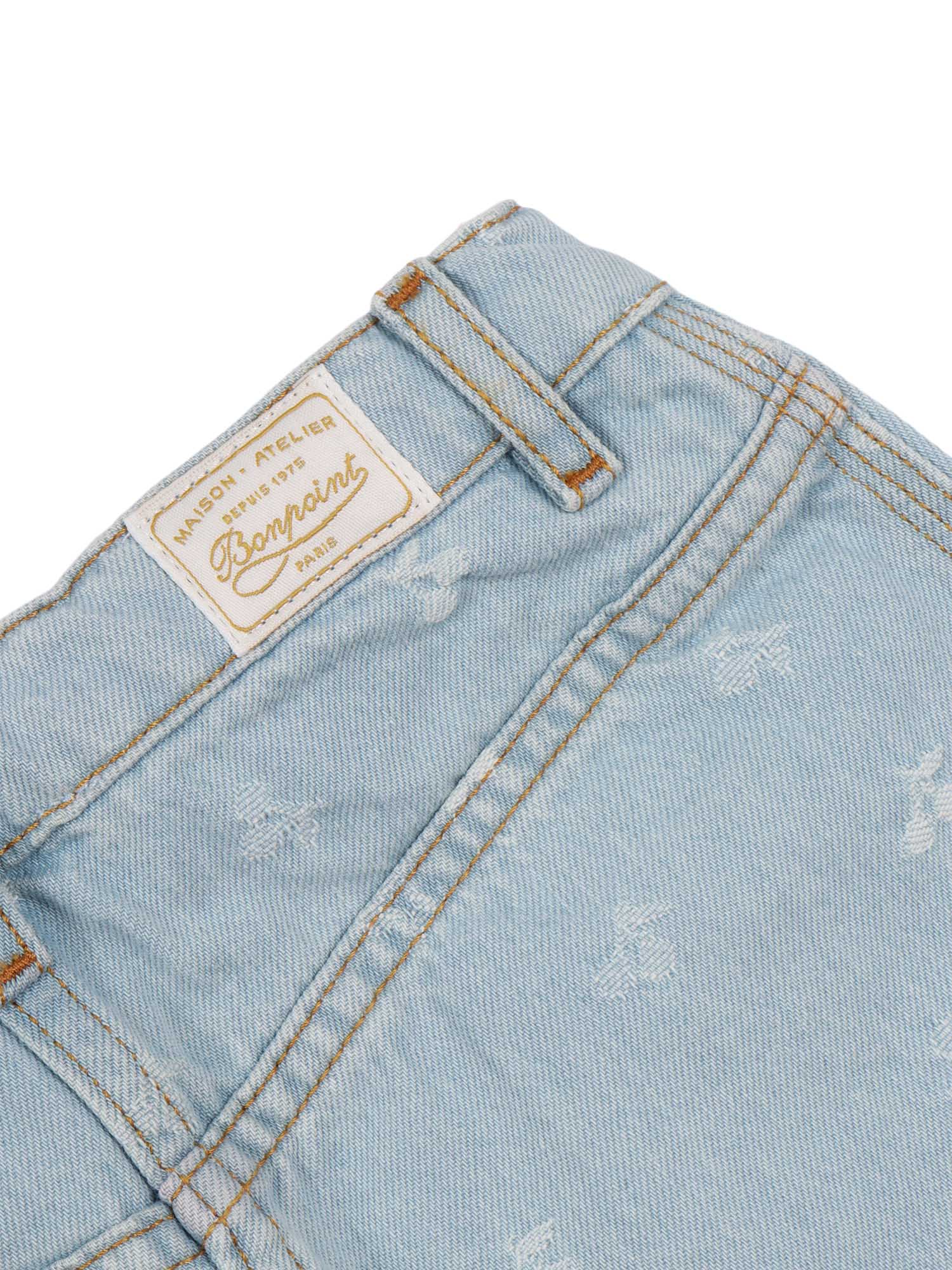 TISON SKIRT Light Blue Cotton