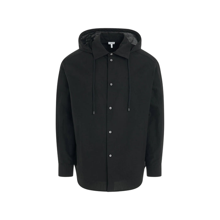 Loewe Cotton Jacket Shirt Black