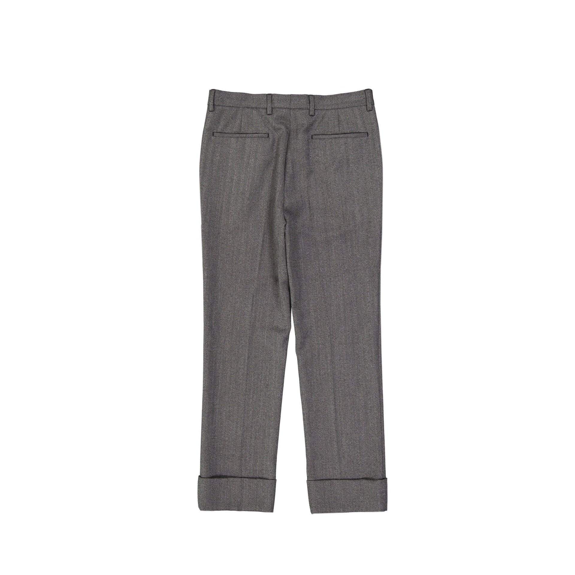 Wool Pants Gray