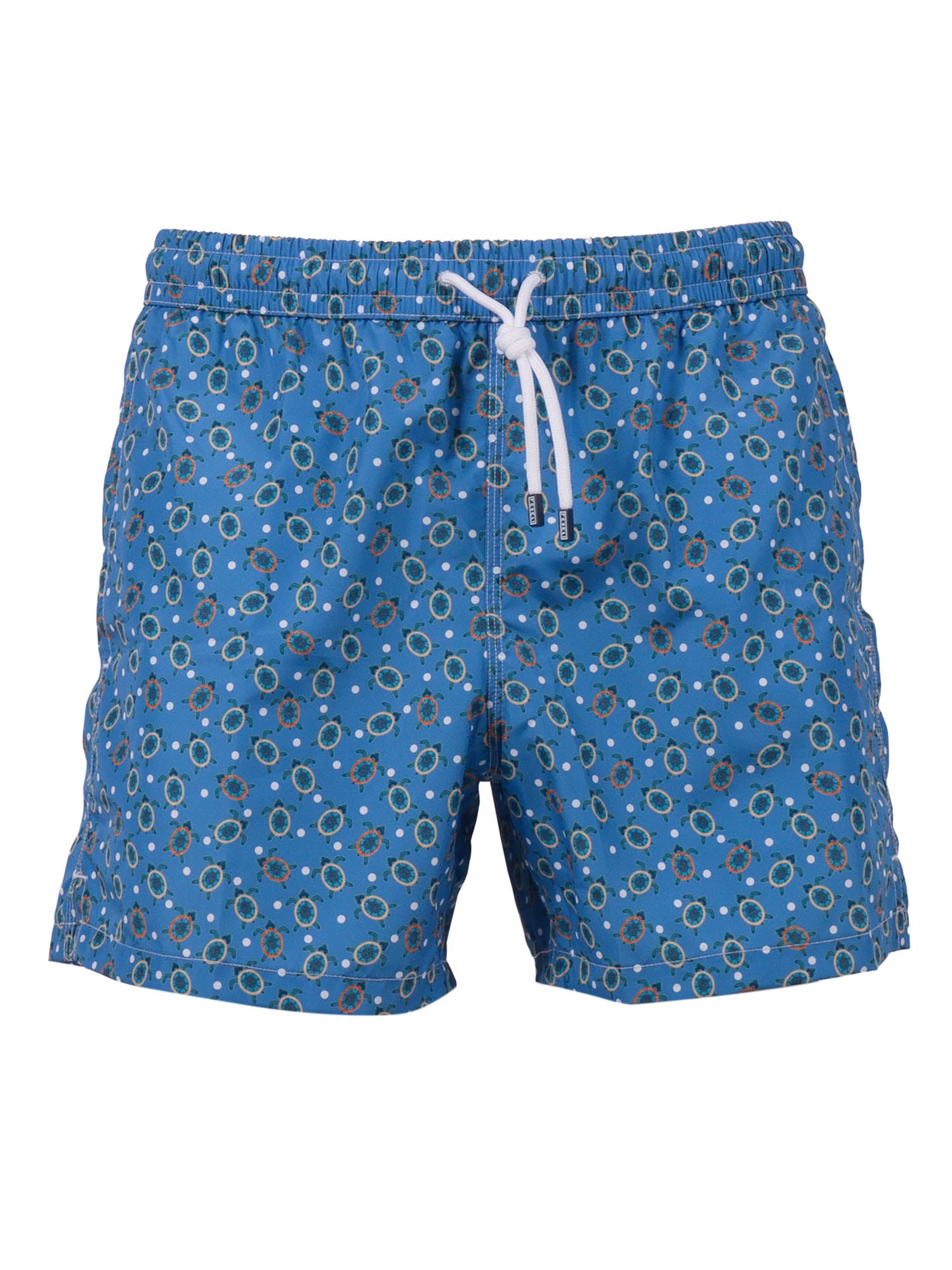 SWIM TROUSERS WOVEN FABRIC MAN Blue Polyester Costume