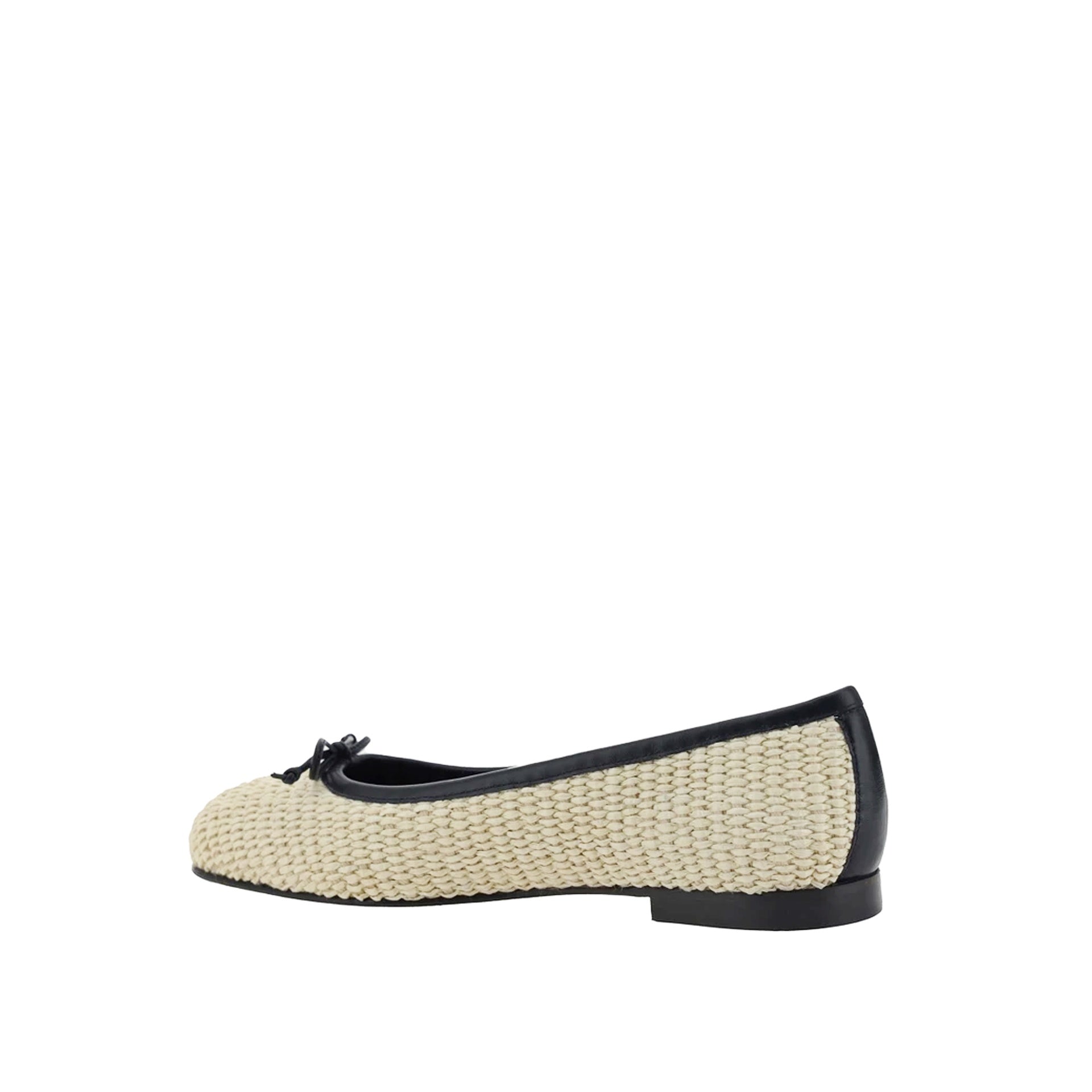 Veralli 010 Ballerina Flats Beige Raffia