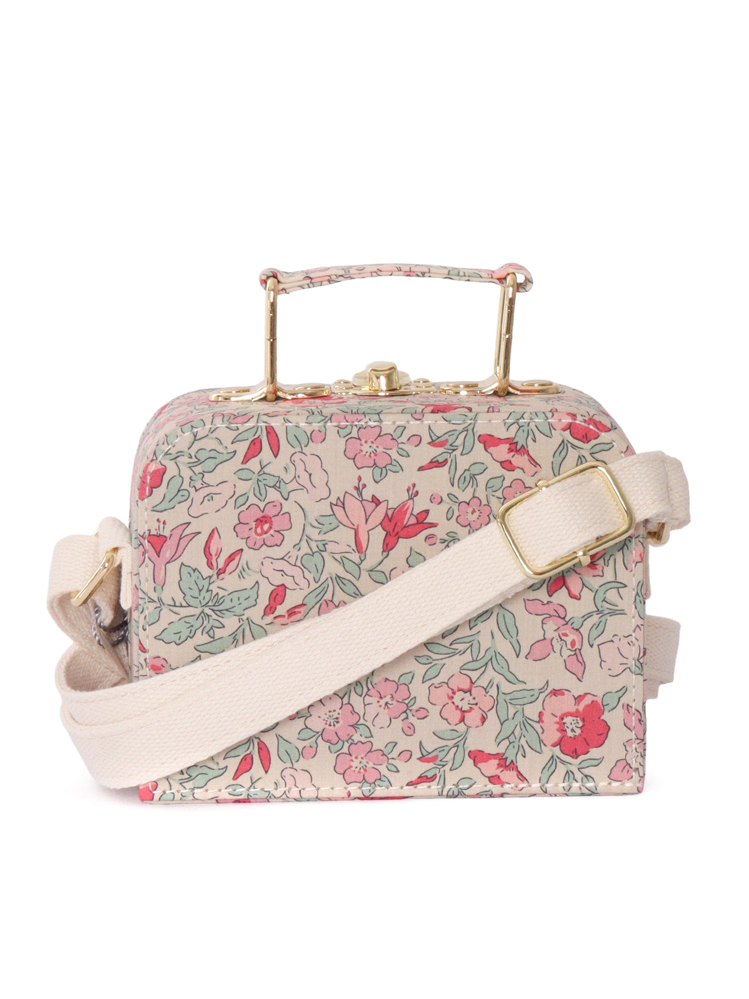 VALISETTE AIMANE BAG Pink Cotton Handbag