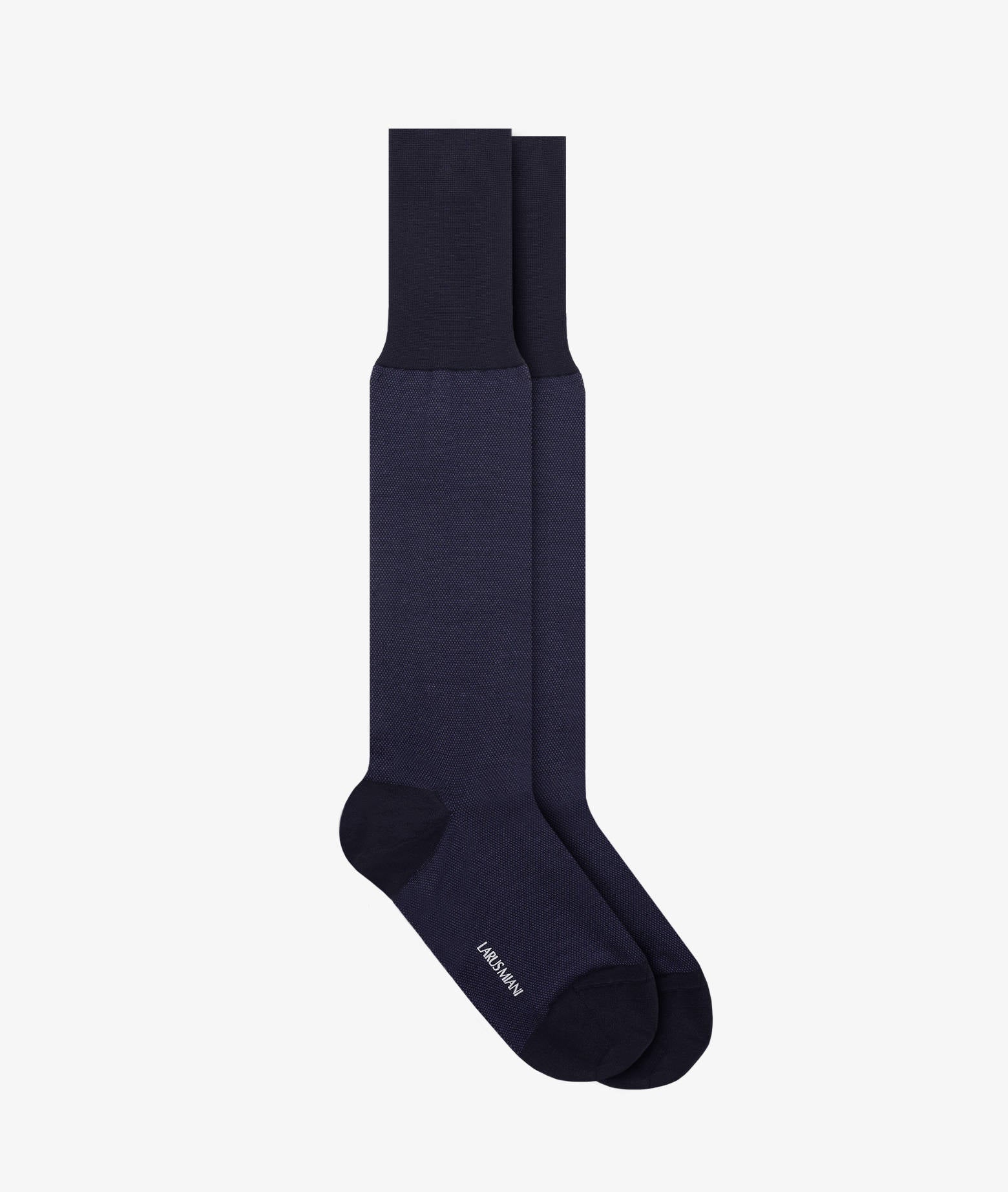 Micro Pattern Socks Blue