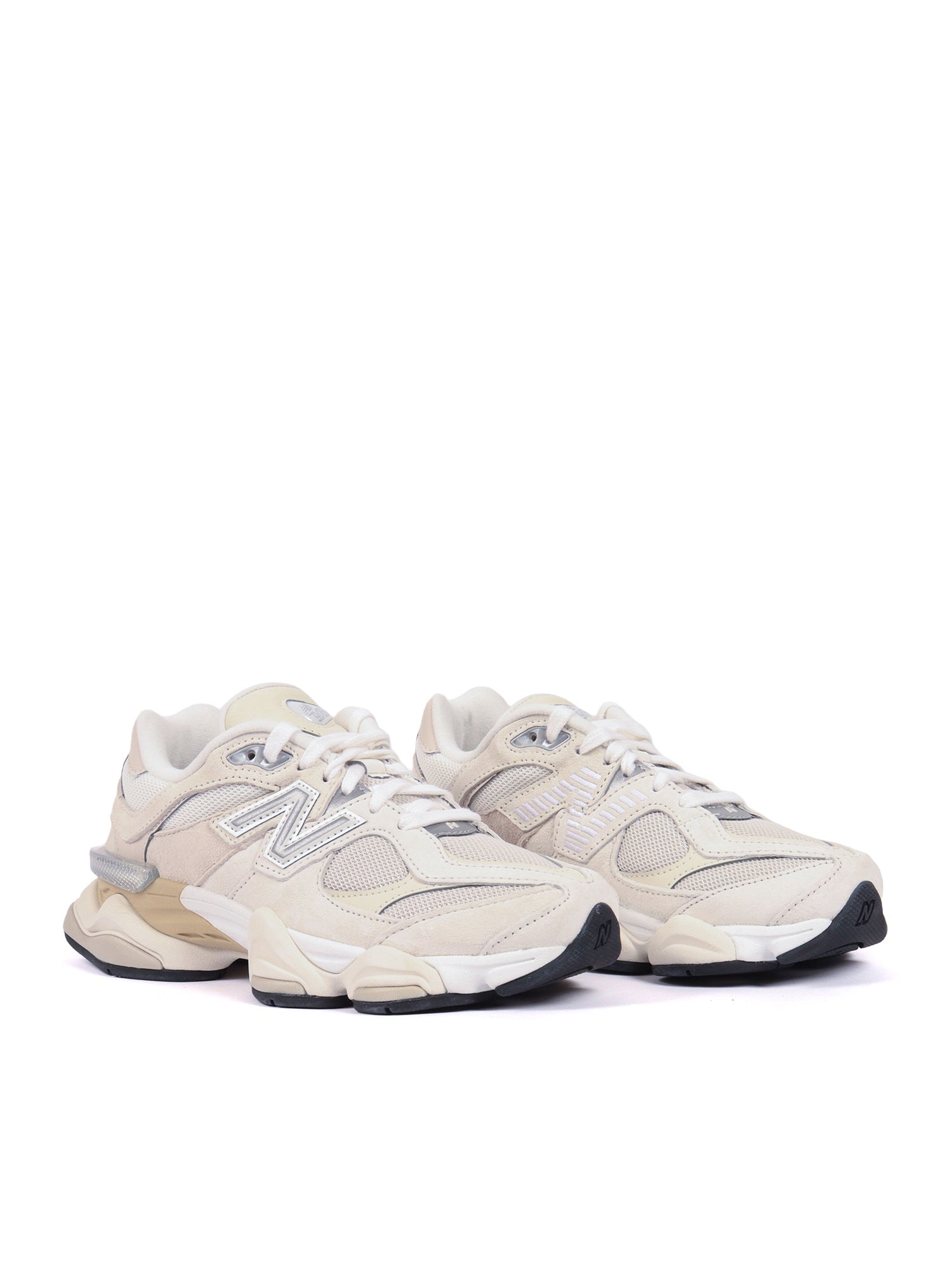 New Balance 9060 unisex sneaker Beige Suede Fabric 2 Mesh
