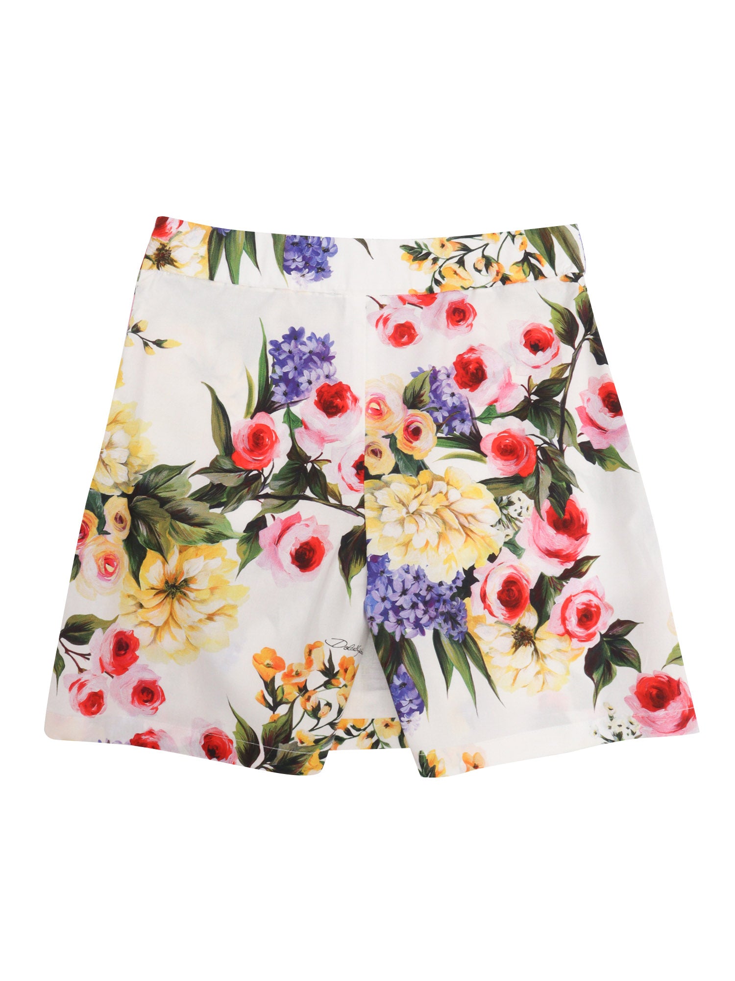 D&G girls trousers Green Cotton Short