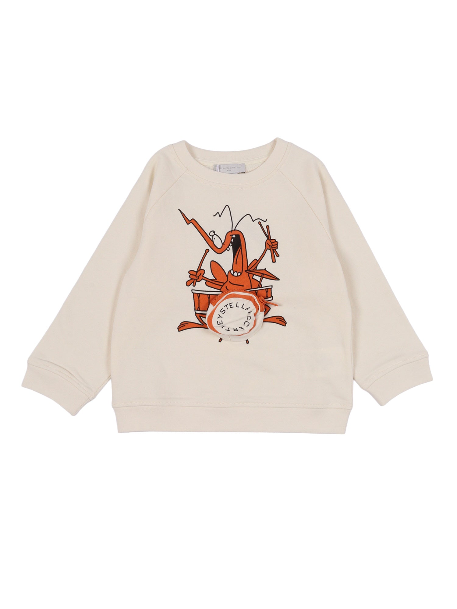 SWEATSHIRT Cream Cotton