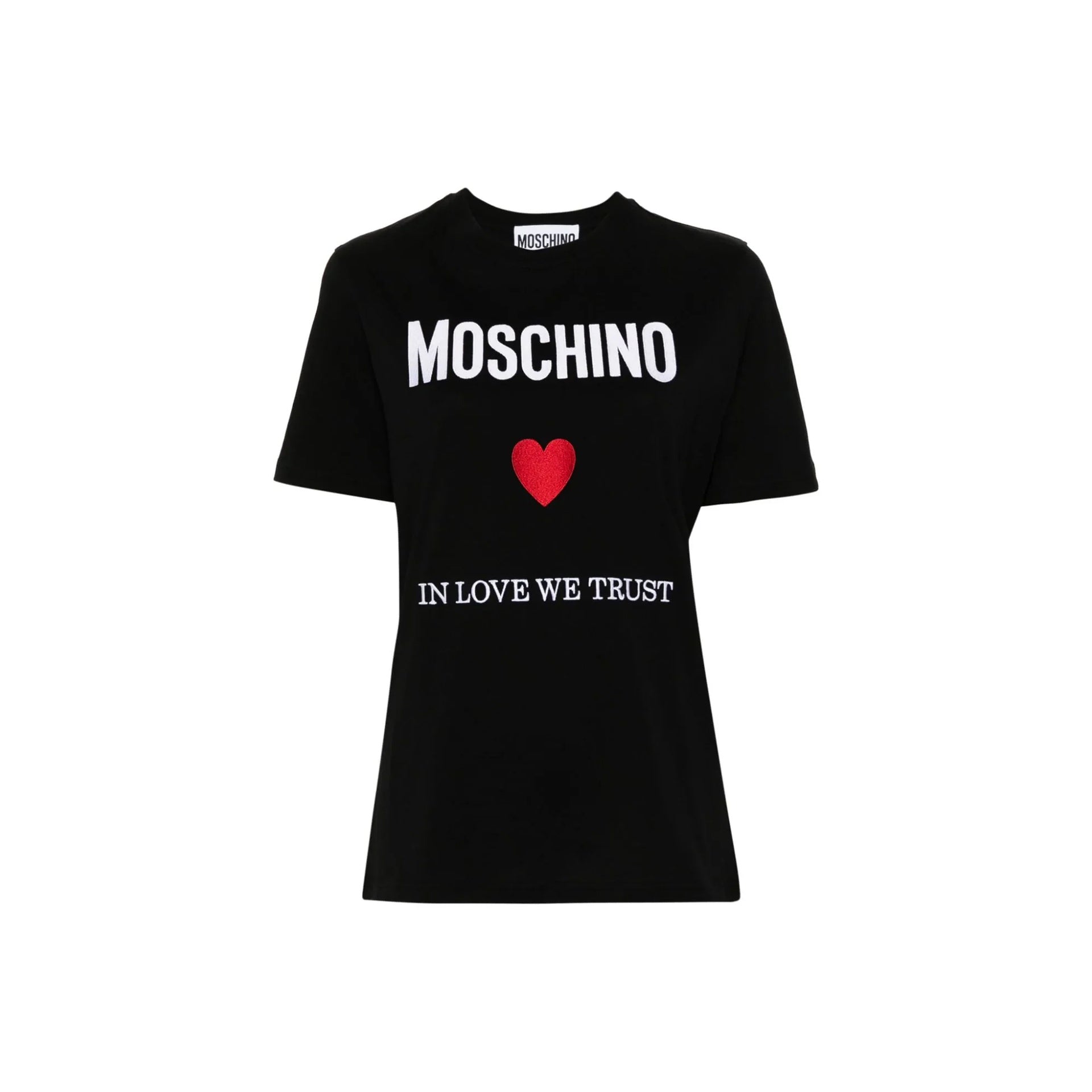 Couture Love We Trust T-Shirt Black Cotton