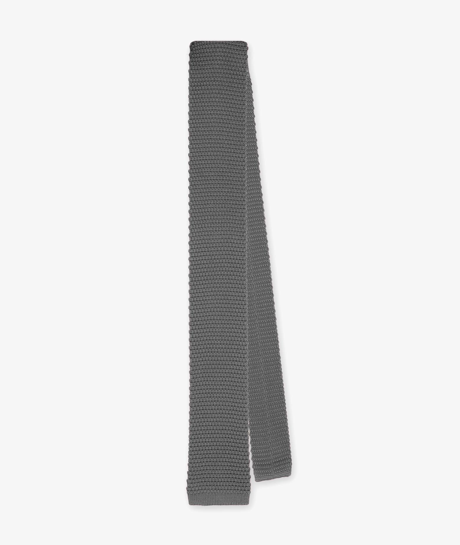 Silk Tricot Tie Darkgoldenrod Knitted