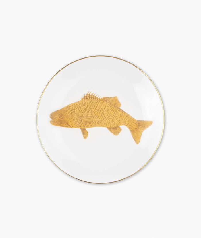 Plate Cyprinus Carpio Neutral Dishes And Charger Plates