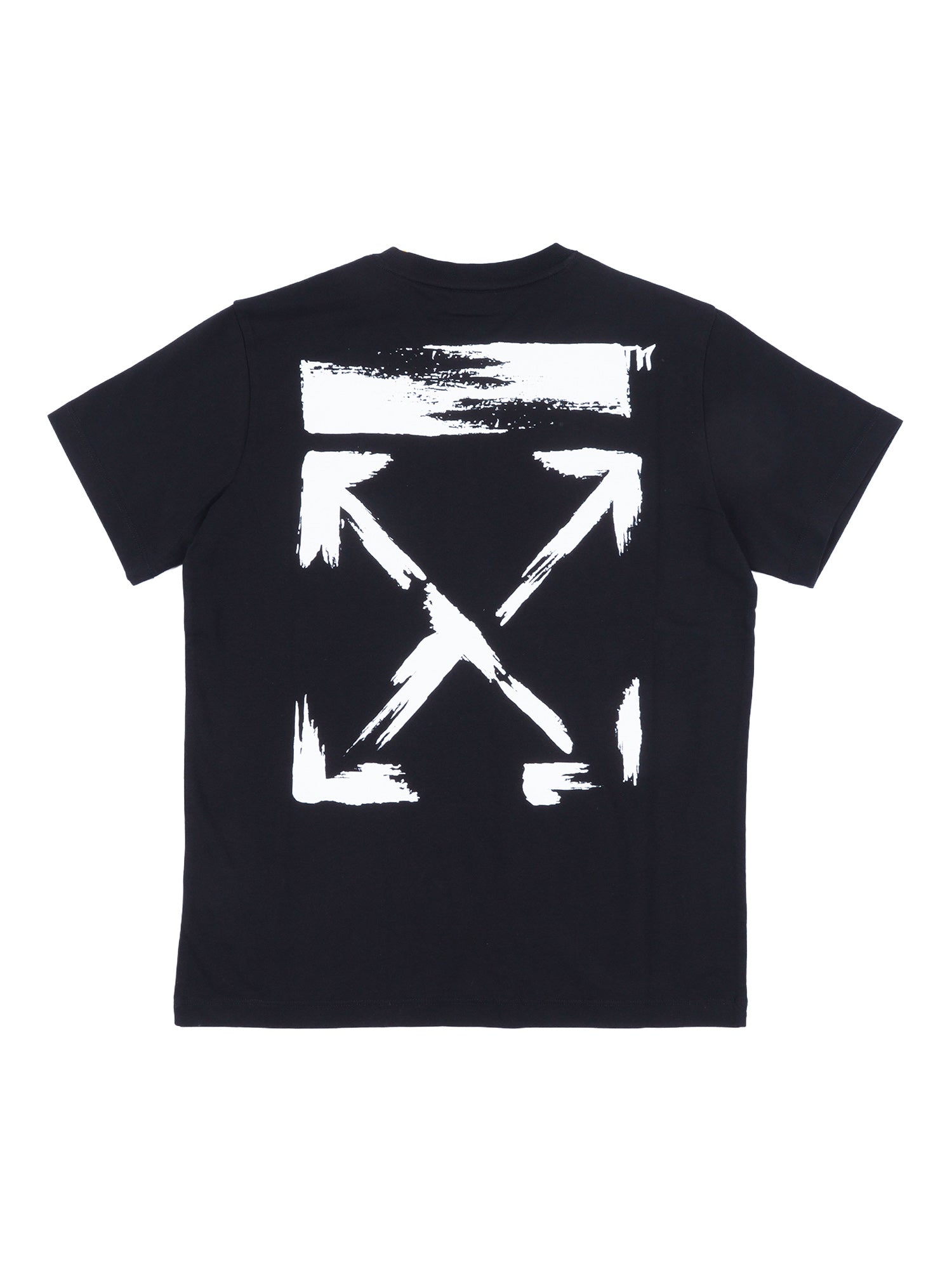 ARROW PAINT TEE S-S Black Cotton Short Sleeves T-shirt