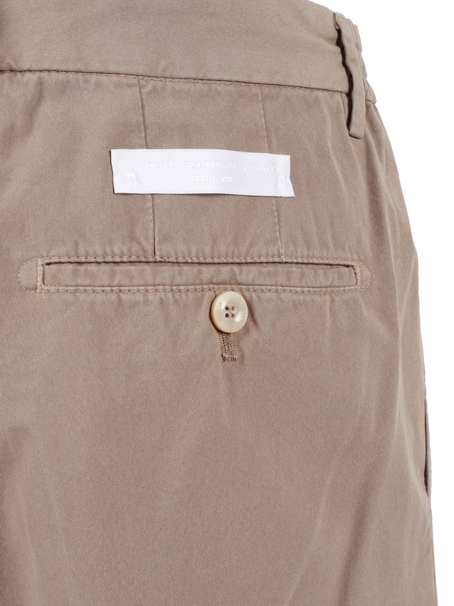 TROUSERS Brown Cotton Pant