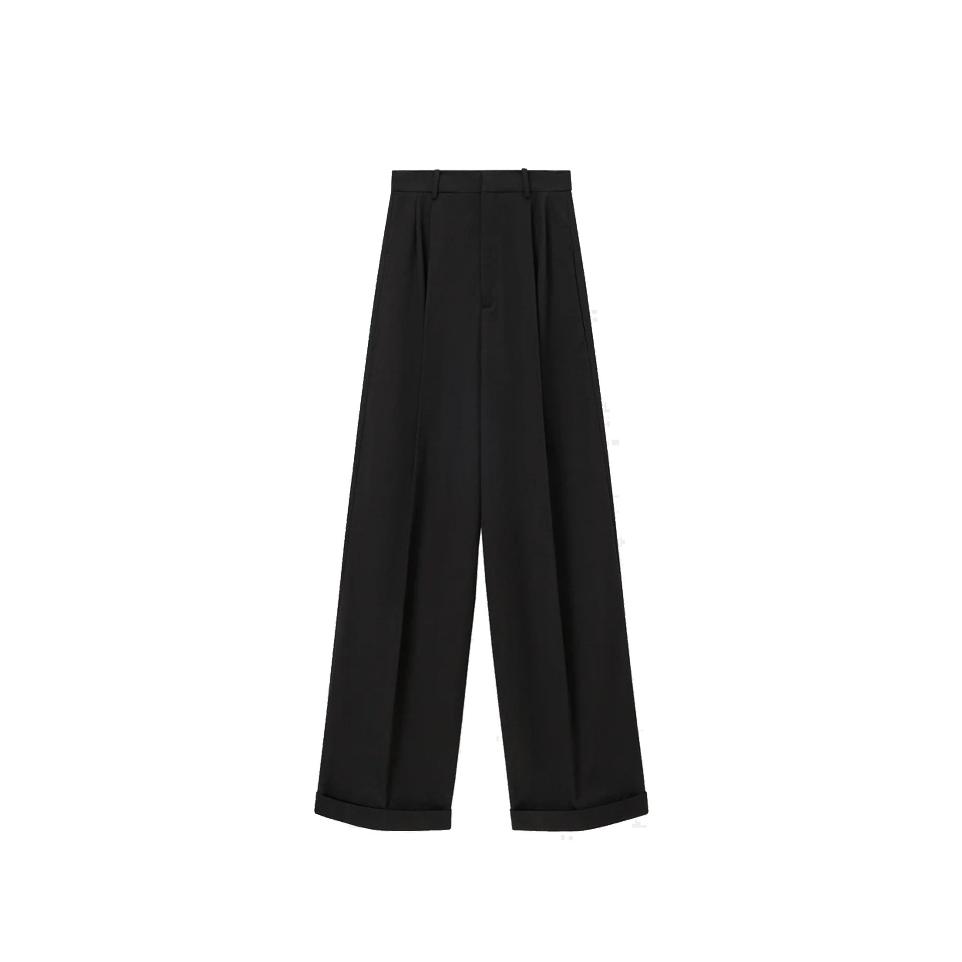 Loewe Cotton And Silk Pants Black