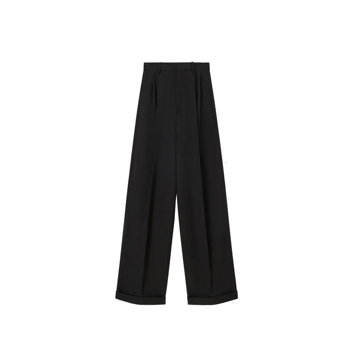 Loewe Cotton And Silk Pants Black