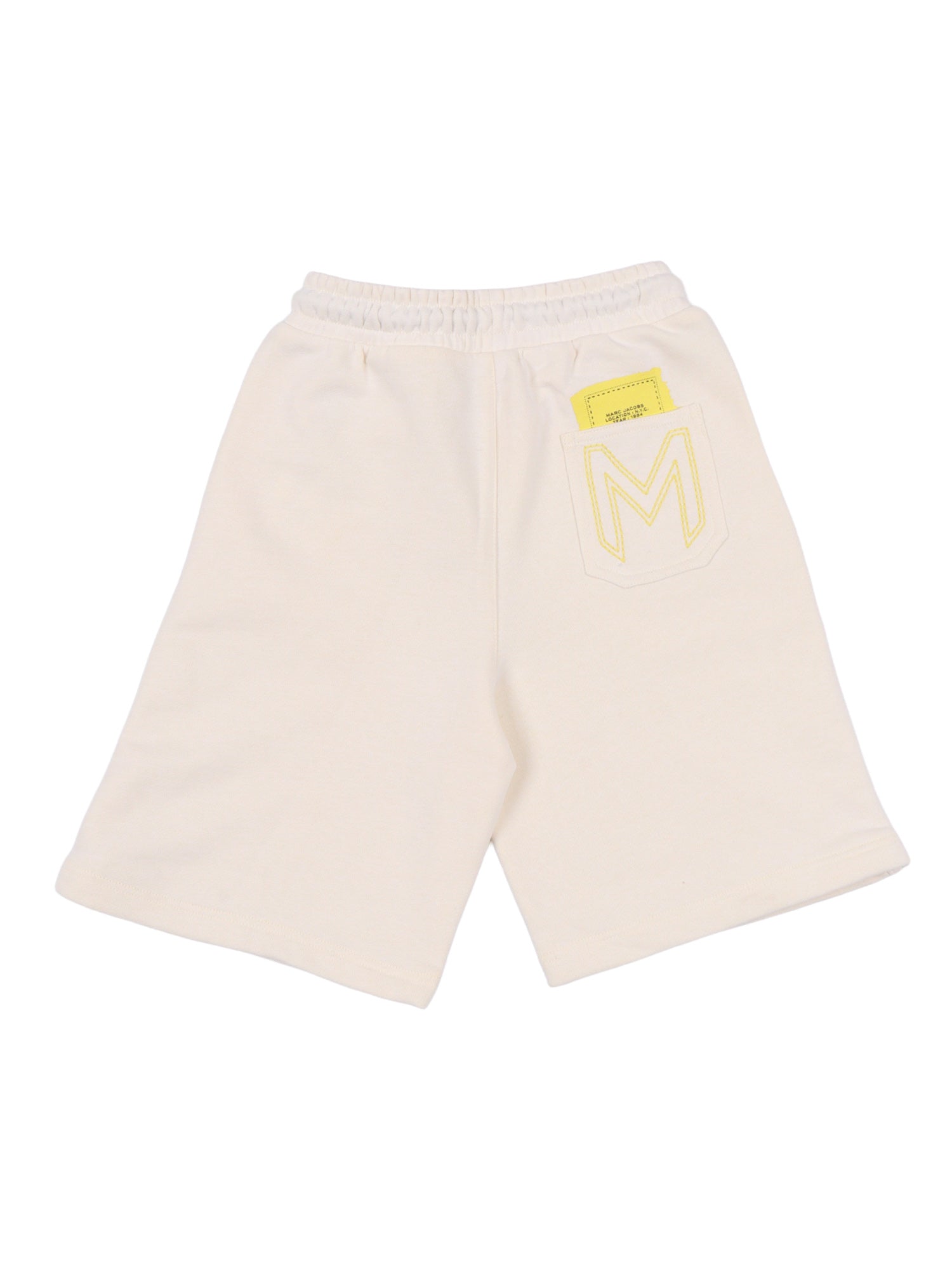 SHORTS White Cotton Polyester