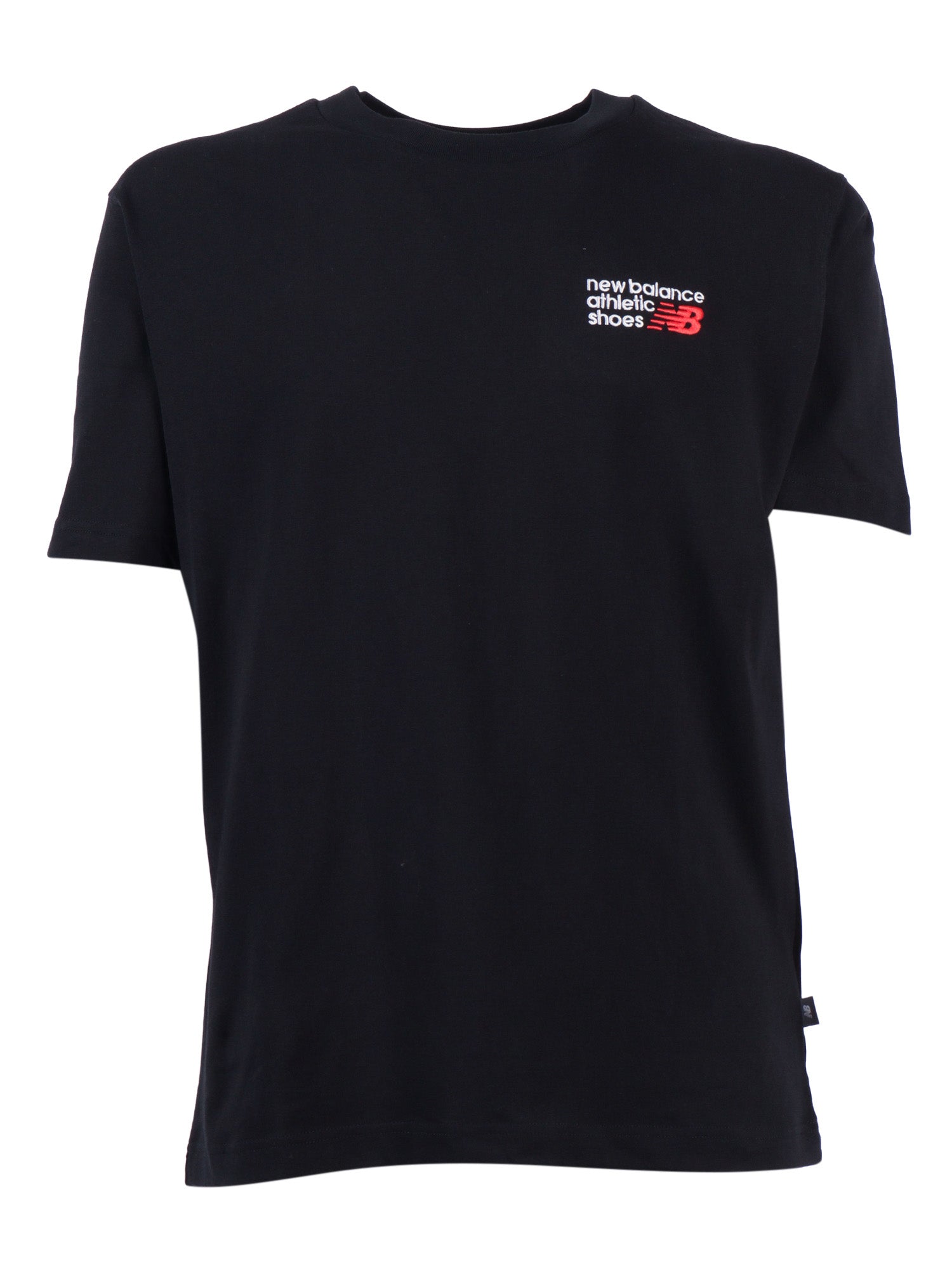 Athletics Premium Logo T-Shirt - Black Short Sleeves