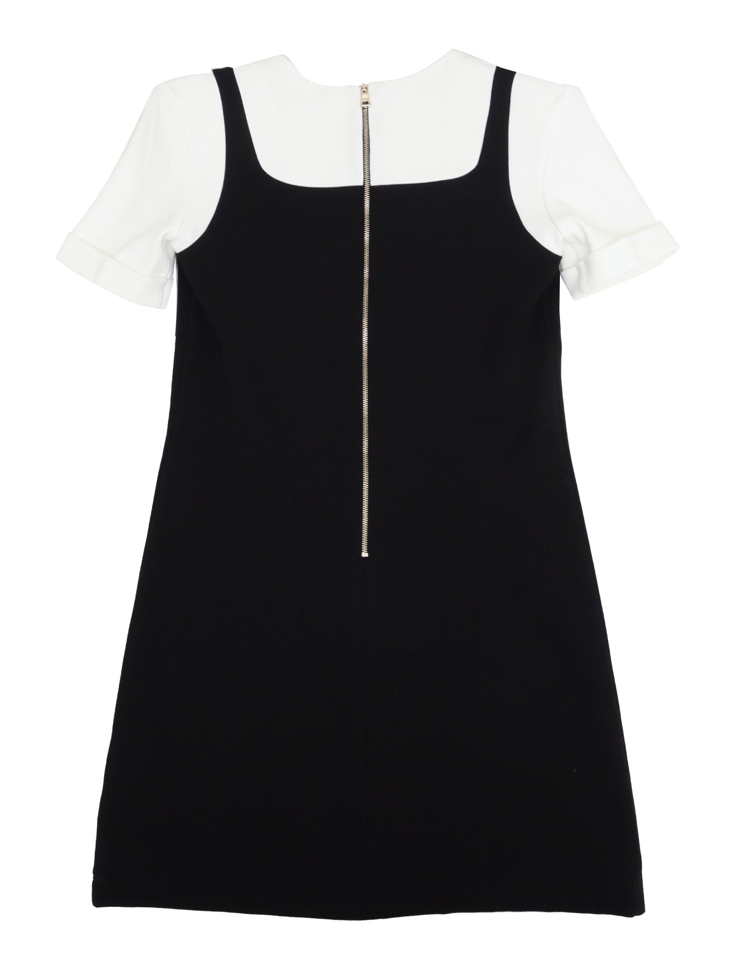 KNIT DRESS Black Viscose Polyamide Elastane